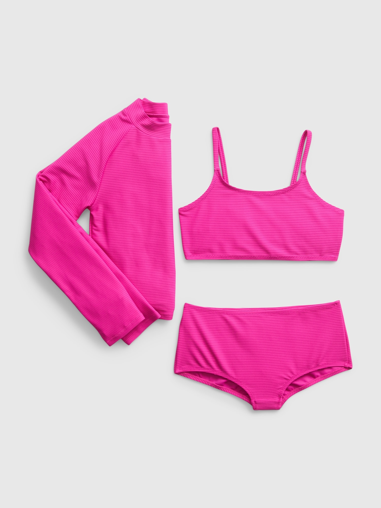 Kids Rib Rash Guard Swim ThreePiece Gap