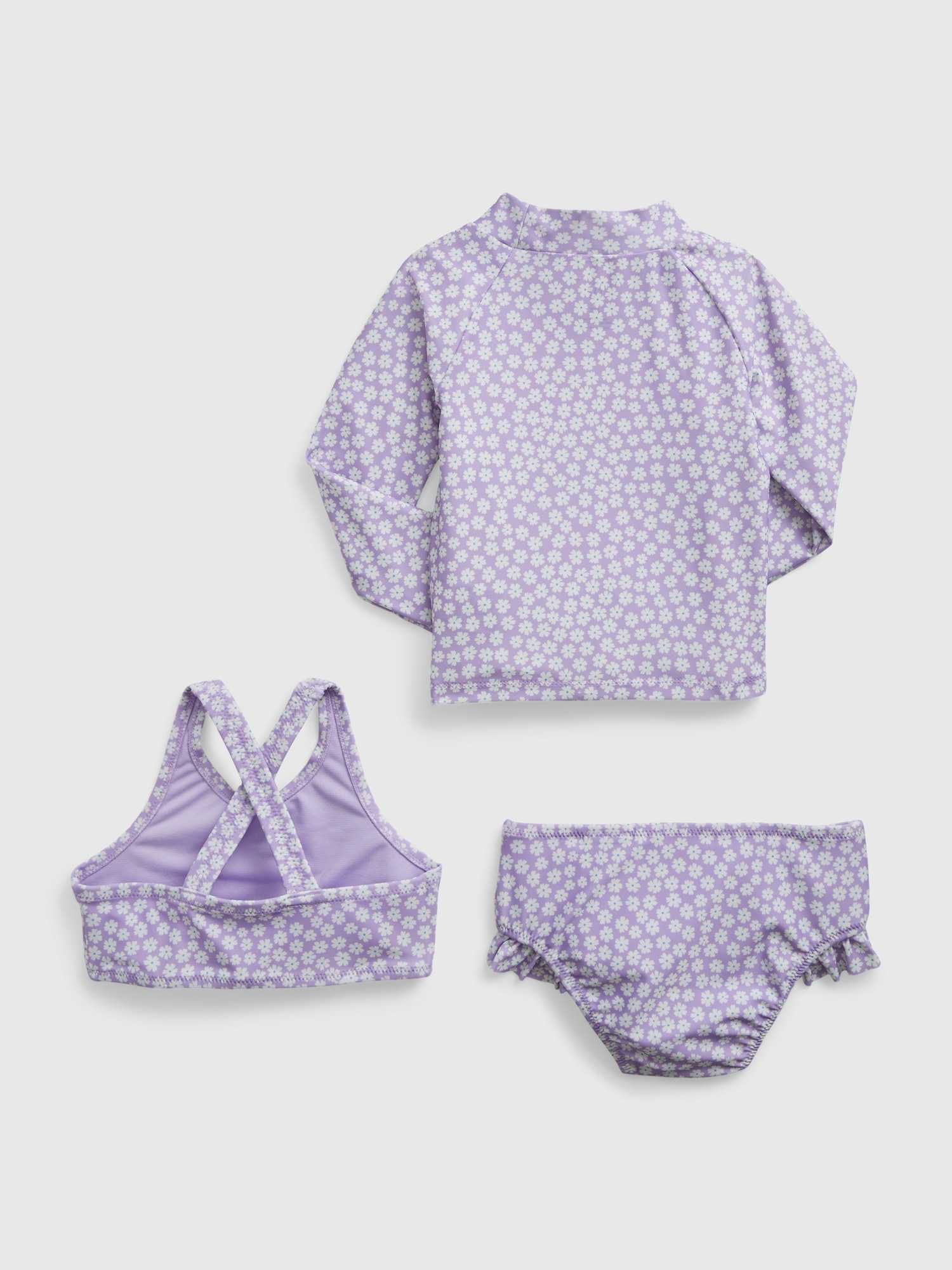 Toddler Recycled Rash Guard Swim ThreePiece Gap