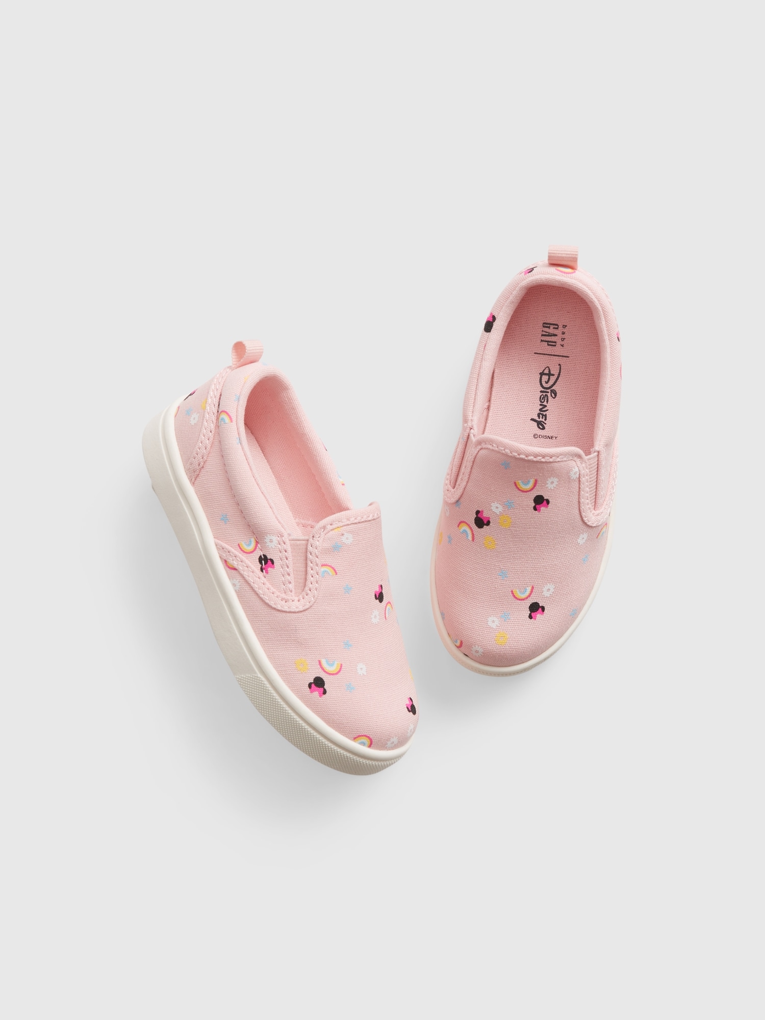 Gap babyGap &#124 Disney Minnie Mouse Slip-On Sneakers pink. 1