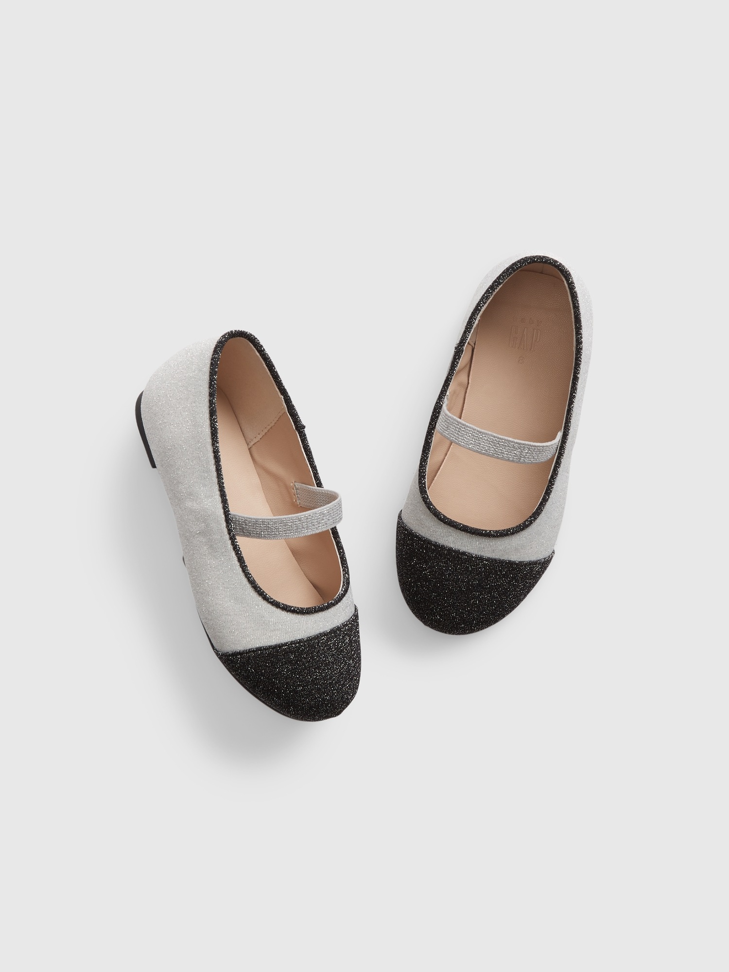 Toddler Glitter Ballet Slippers | Gap