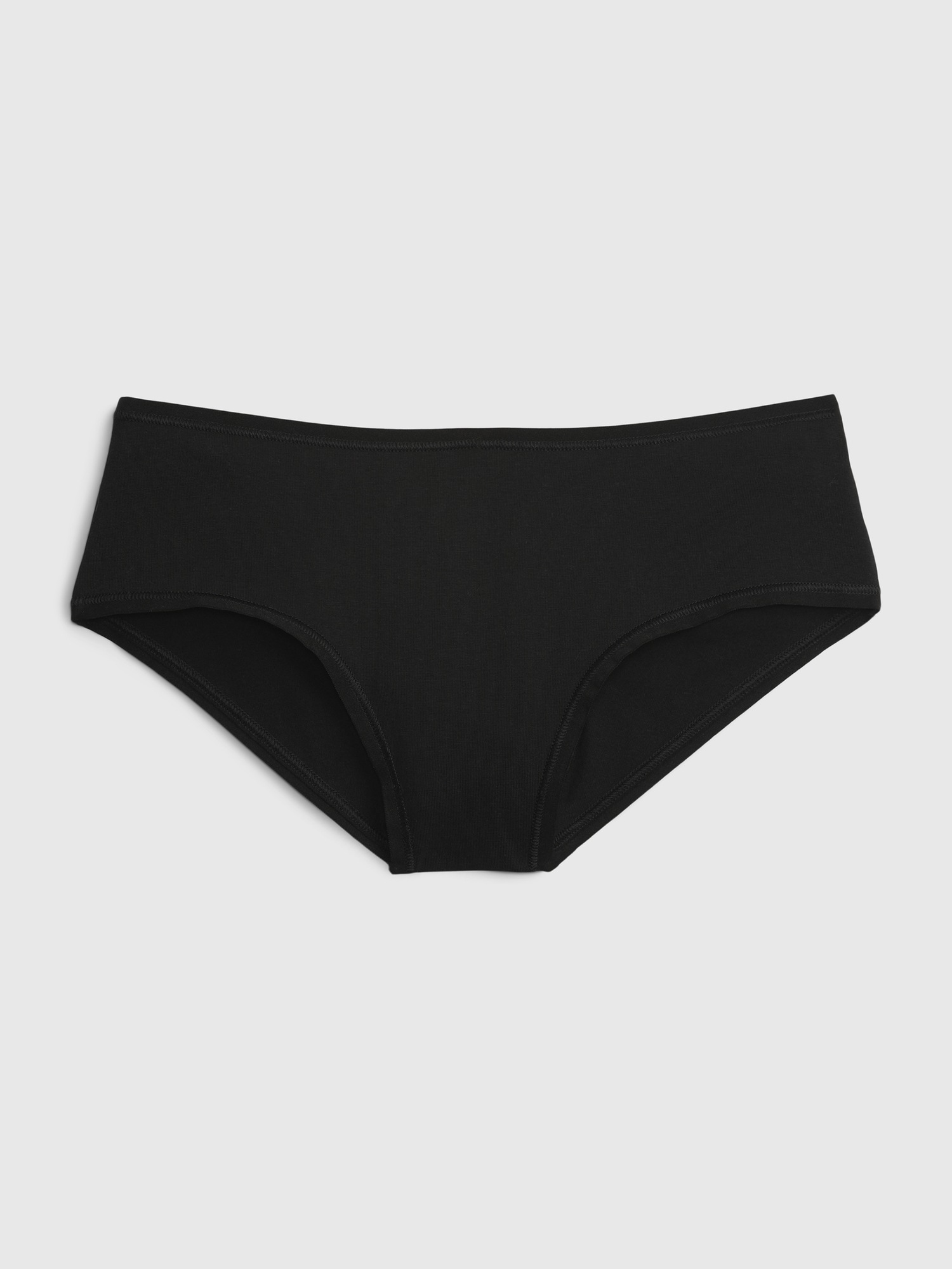 Black Organic Cotton Women's Underwear