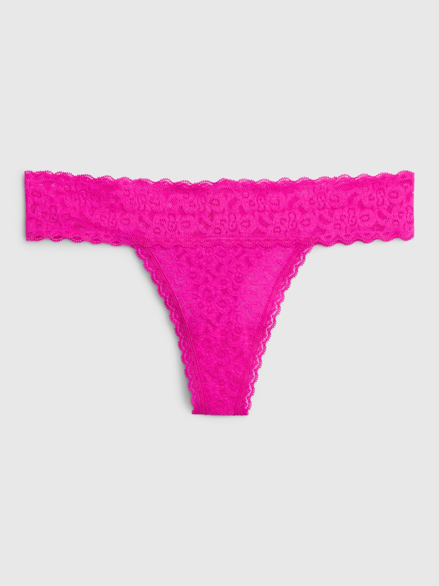 Gap Lace Thong pink. 1