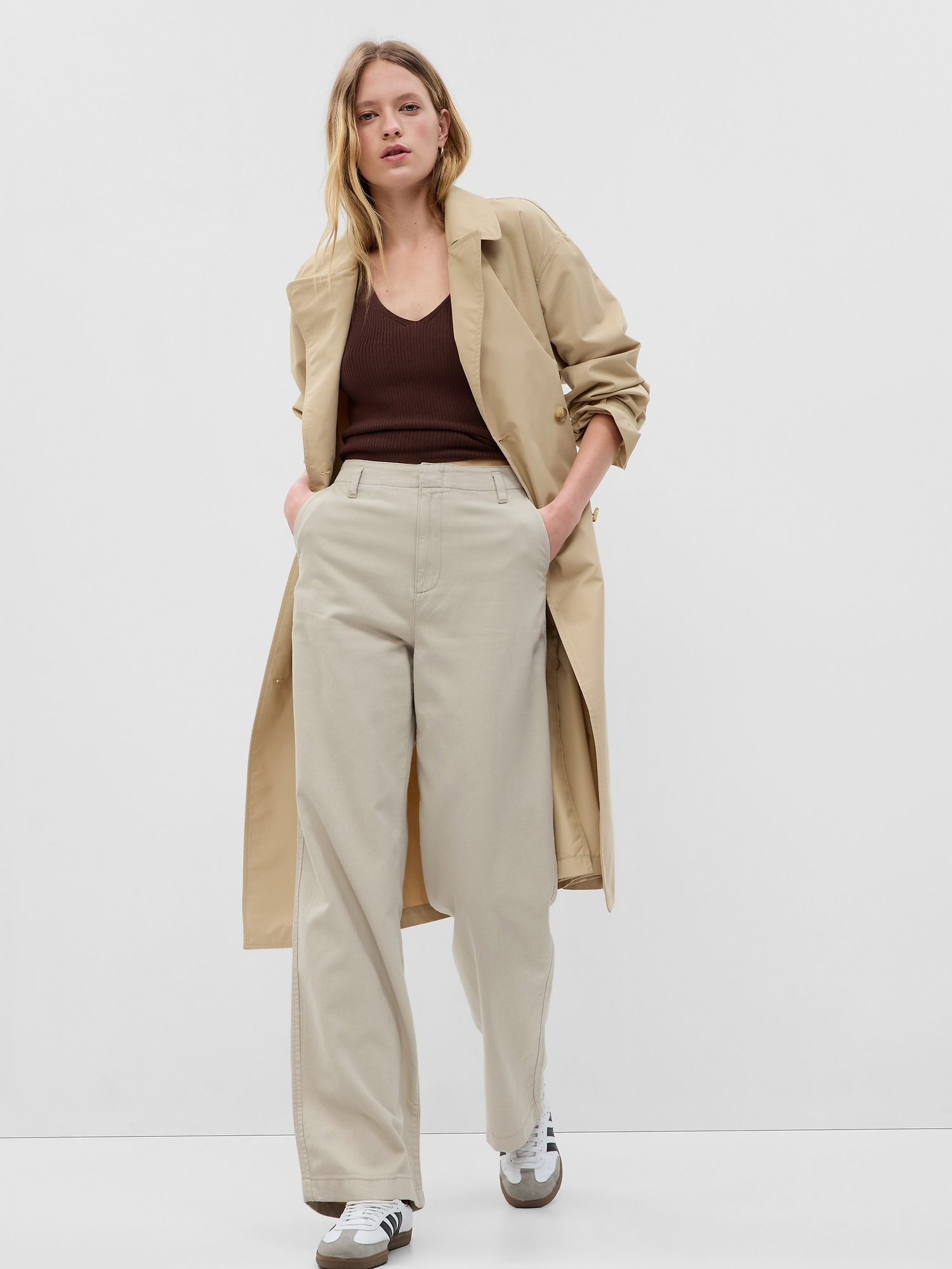 GAP Ladies Twill Pant, Women Working Pants