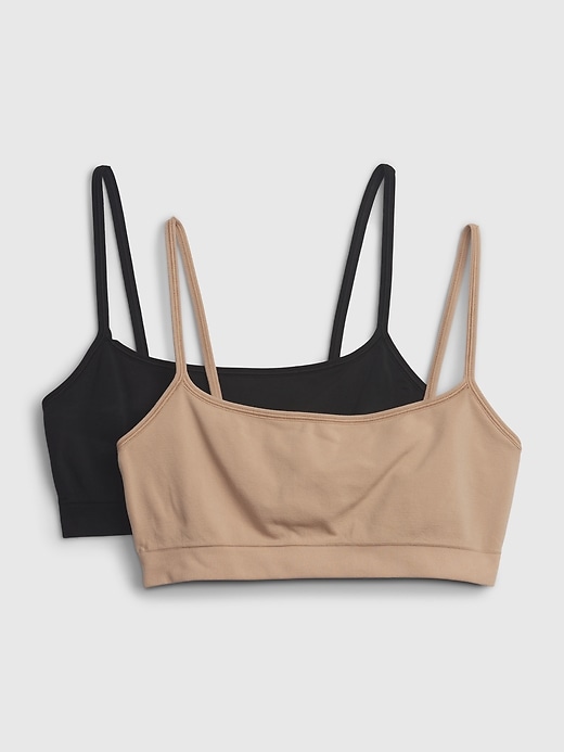 Image number 1 showing, Seamless Scoop Bralette (2-Pack)