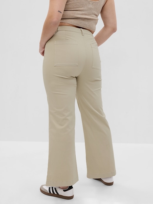 Image number 5 showing, High Rise Stride Khakis