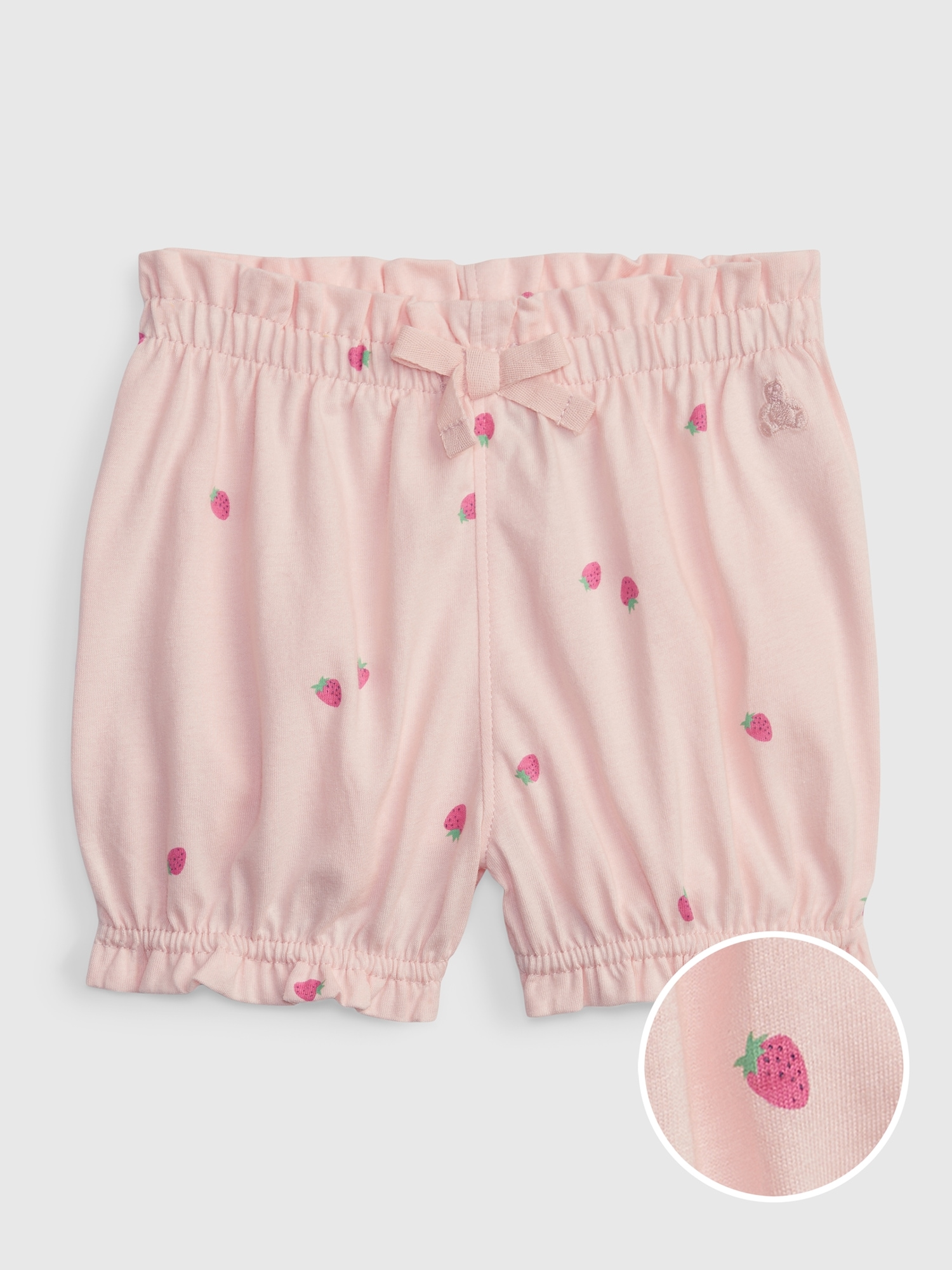 Gap Baby 100% Organic Cotton Mix and Match Pull-On Shorts pink. 1