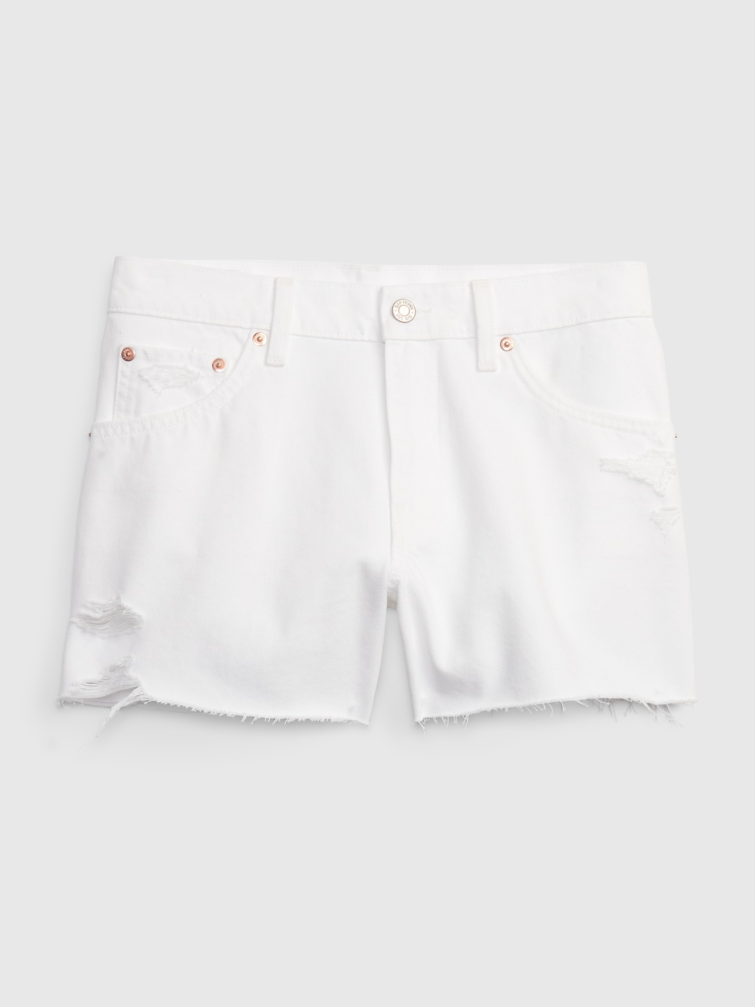 4" Low Rise Stride Denim Shorts Gap