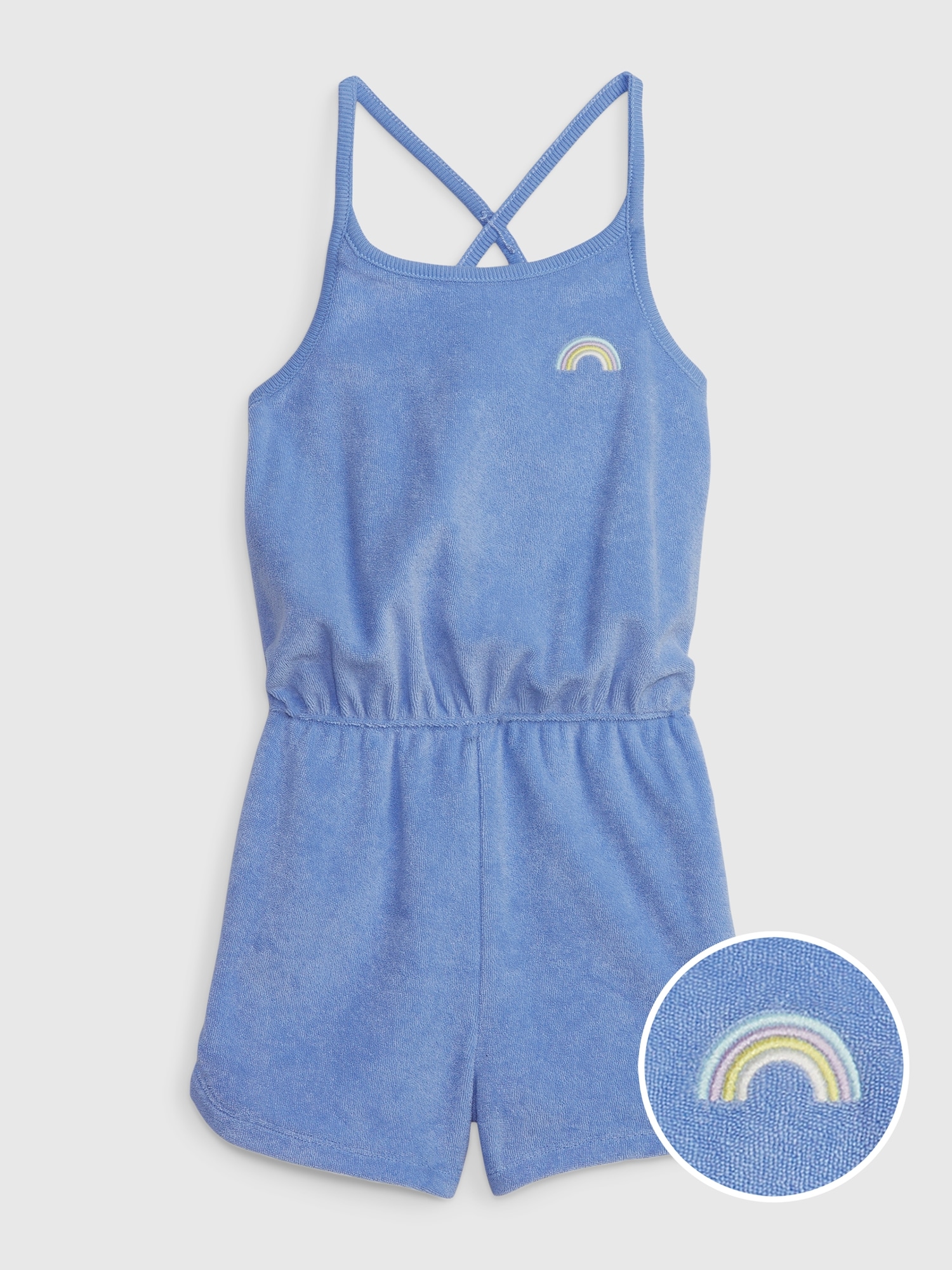 Toddler Towel Terry Romper Gap
