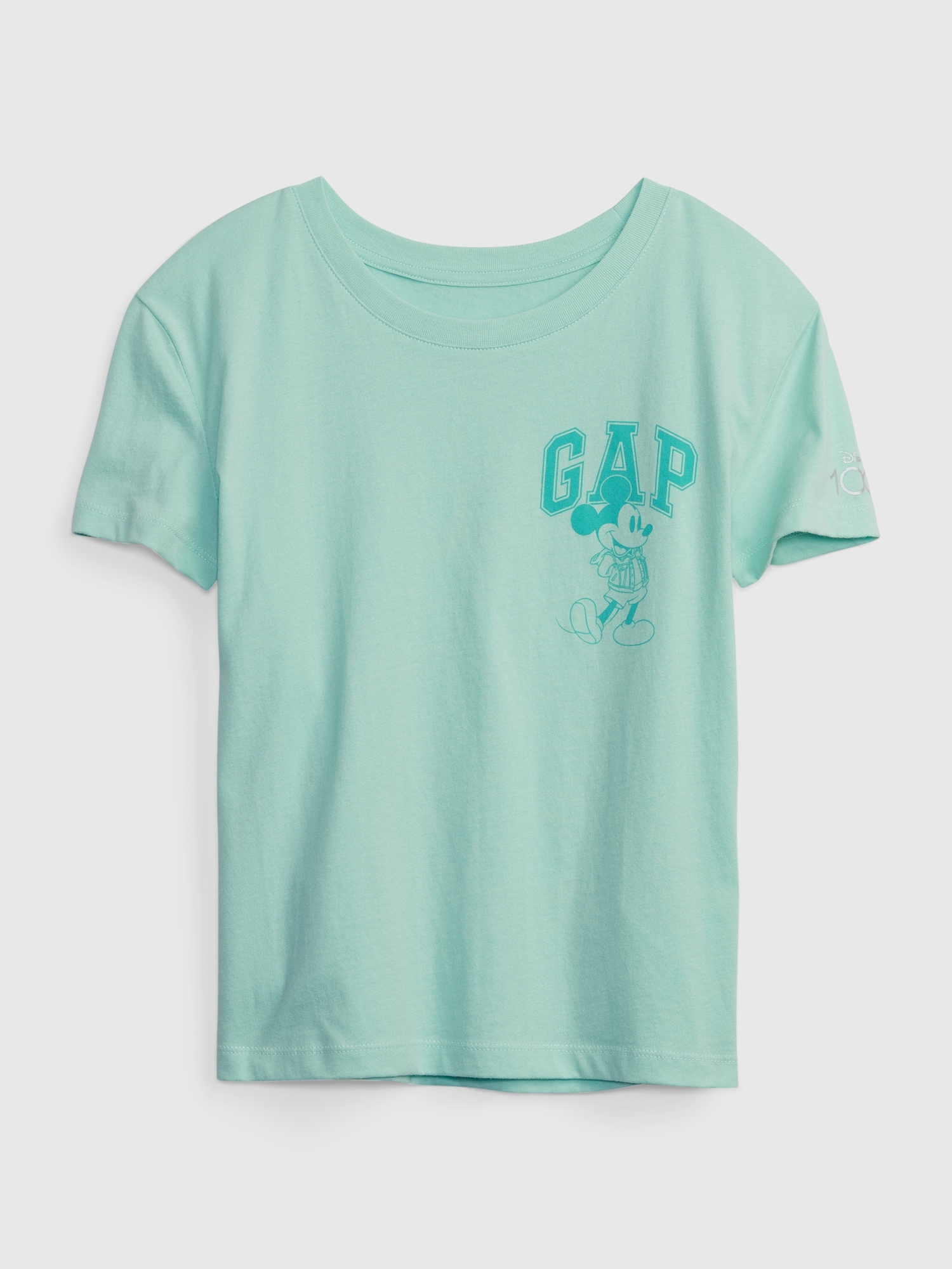 Gap Kids &#124 Disney 100% Organic Cotton Graphic T-Shirt green. 1