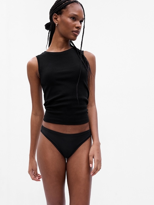 L'image numéro 2 présente String respirant (paquet de 5)