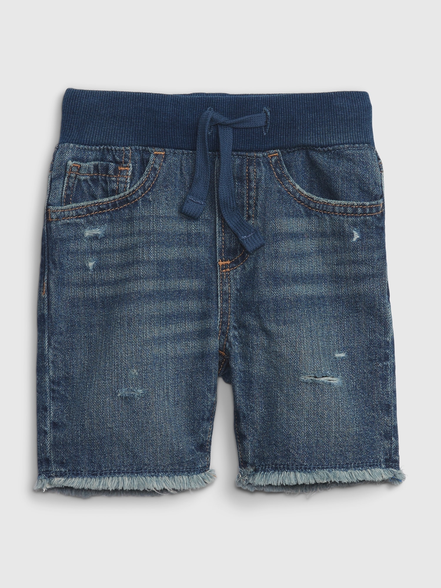 Toddler PullOn Denim Shorts Gap