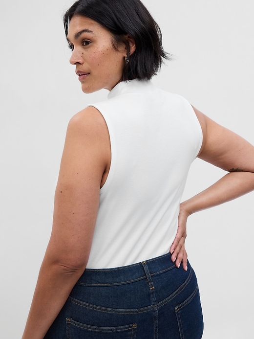 Image number 5 showing, Modern Mockneck Tank Top