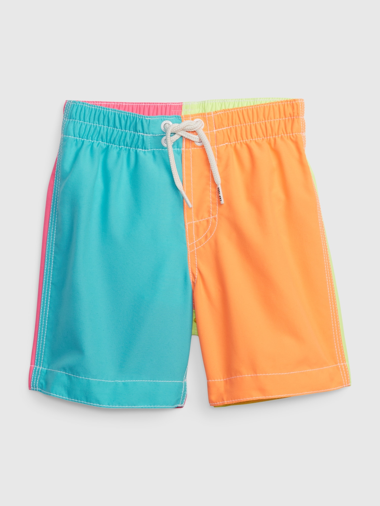 Toddler 100% Recycled Graphic Swim Trunks