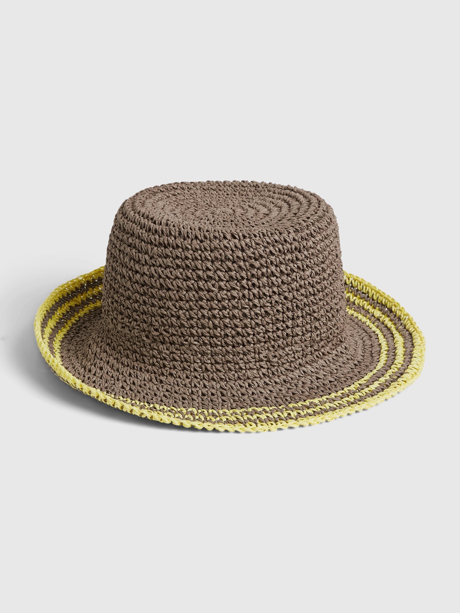 Gap Packable Straw Hat brown. 1