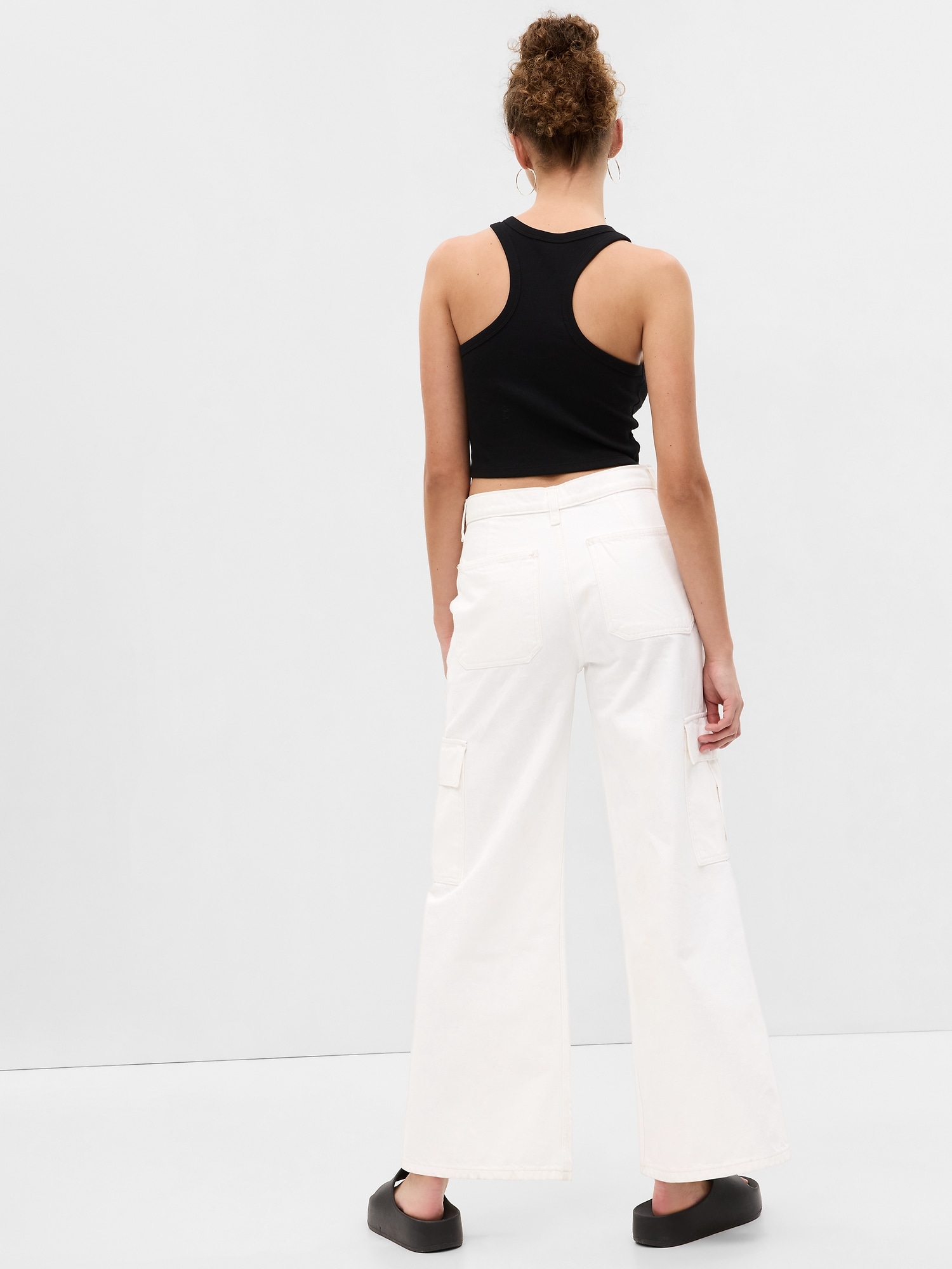 Low Rise Baggy Cargo Jeans Gap