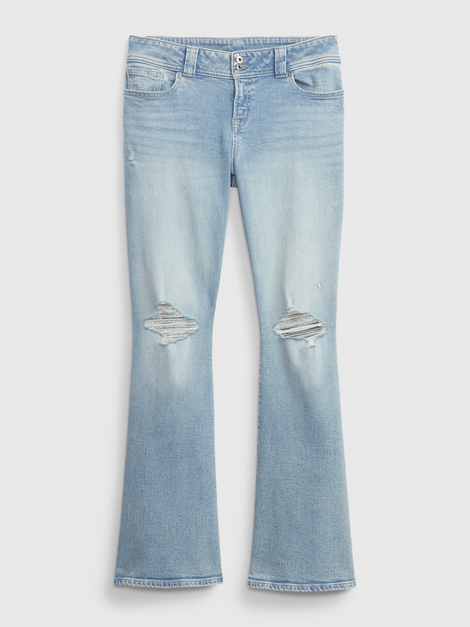 Low Rise Y2K Flare Jeans Gap