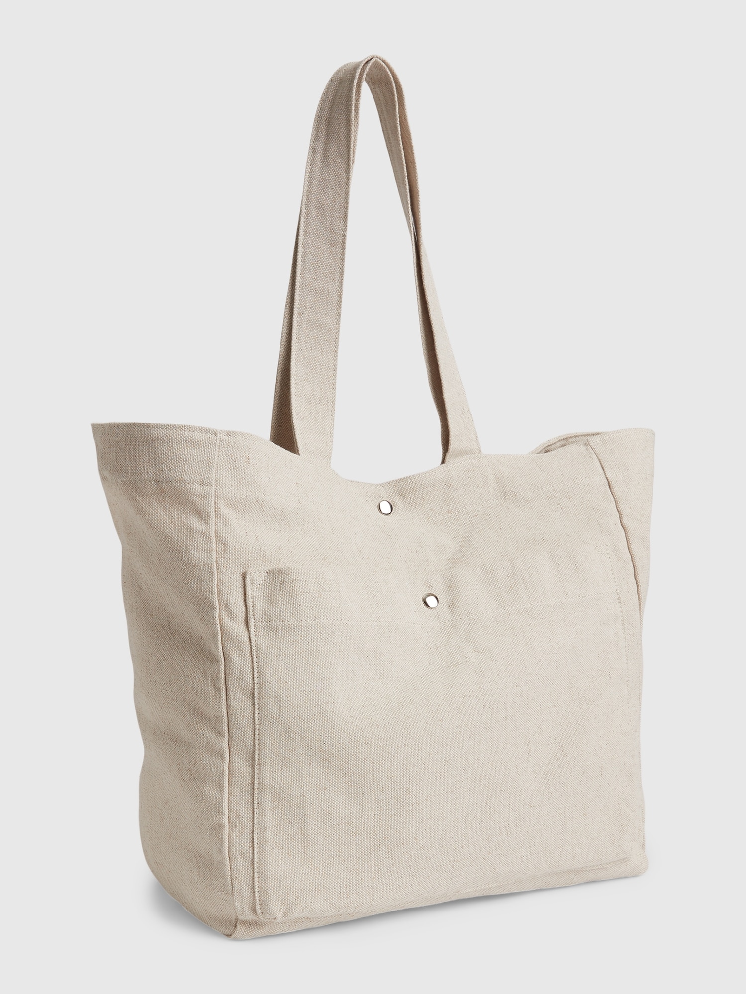 Gap Linen-Cotton Tote Bag beige. 1