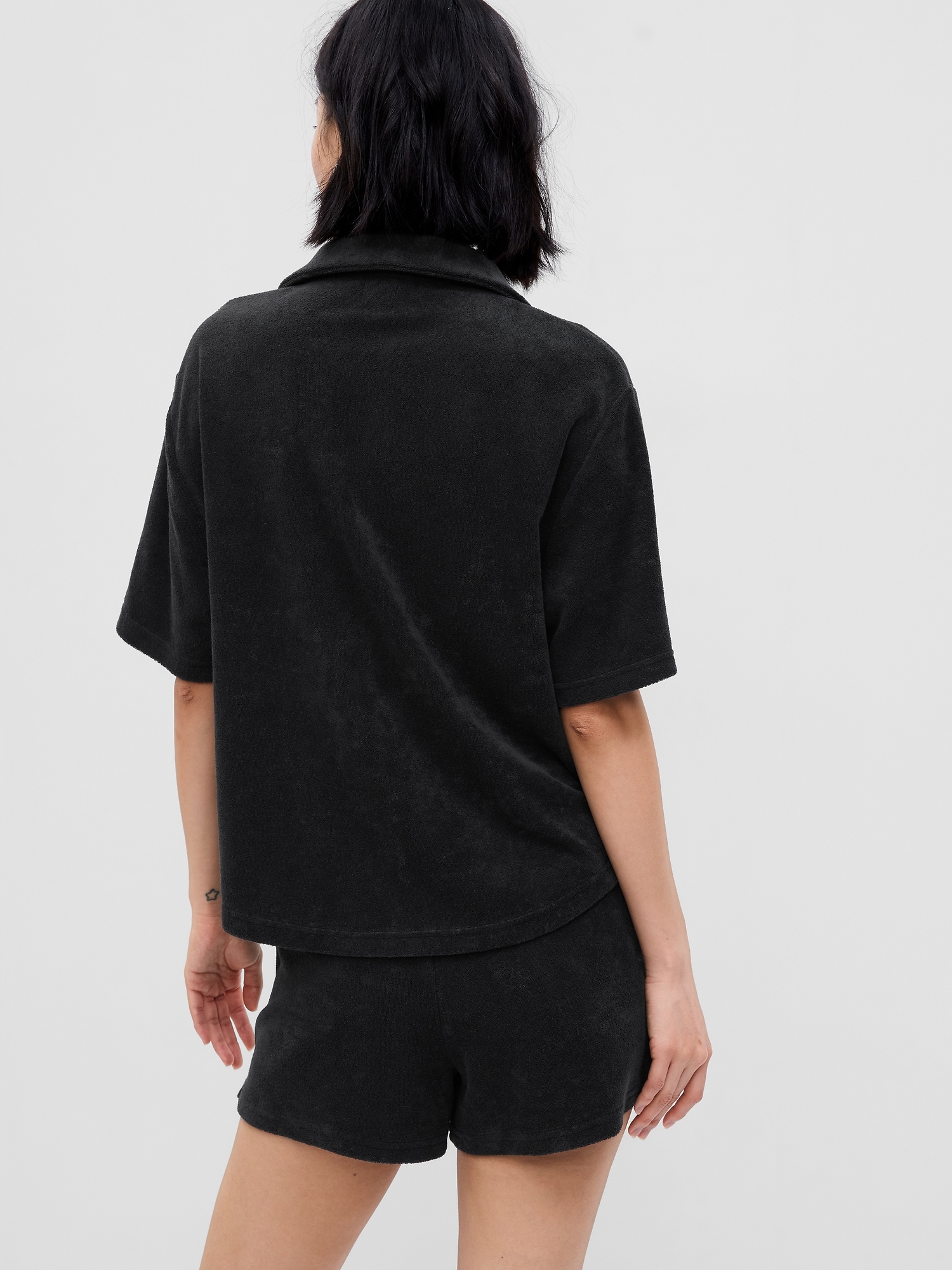 Towel Terry Shirt Gap