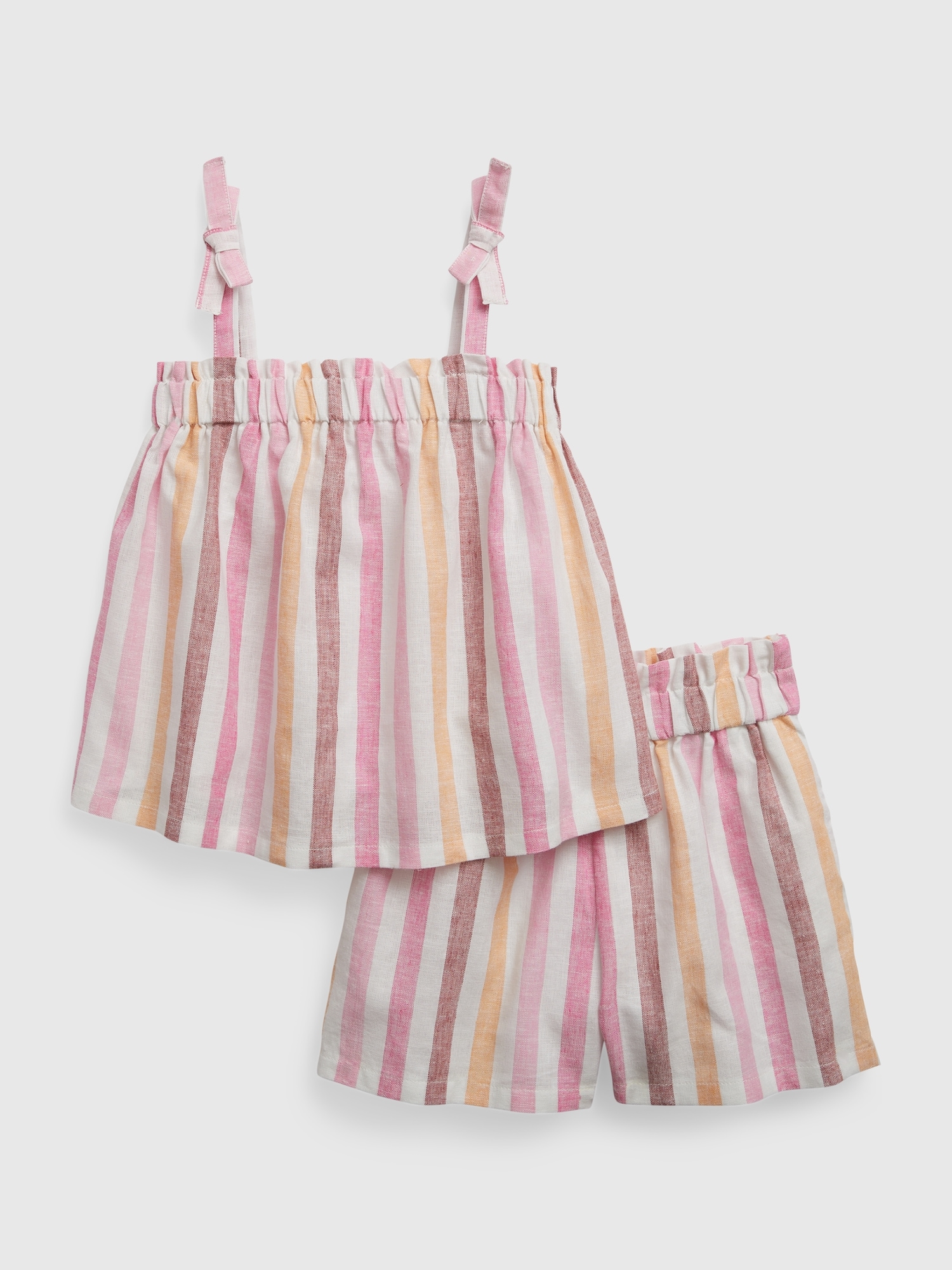 Gap Toddler Linen-Cotton Outfit Set multi. 1