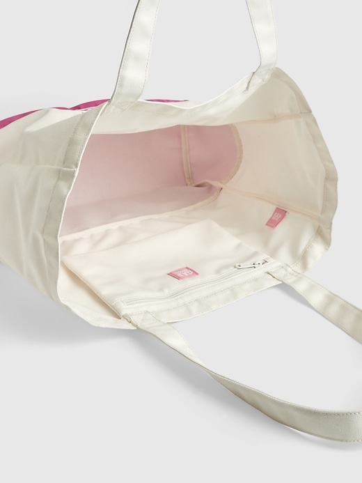 Image number 3 showing, Gap &#215 Barbie&#153 Adult Recycled Arch Logo Tote Bag