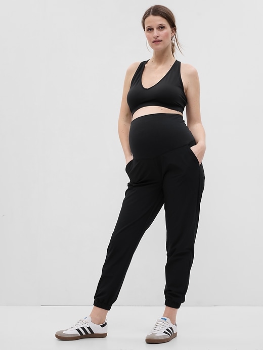 View large product image 1 of 1. Maternity Full Panel Joggers