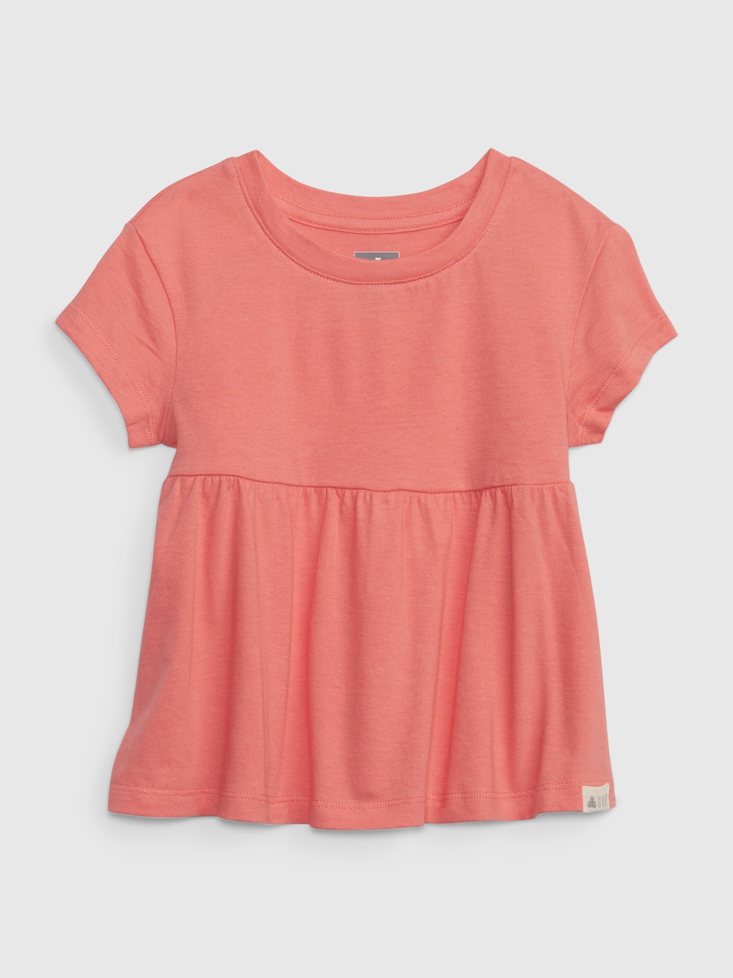 Gap Toddler 100% Organic Cotton Mix and Match Tunic Top pink. 1