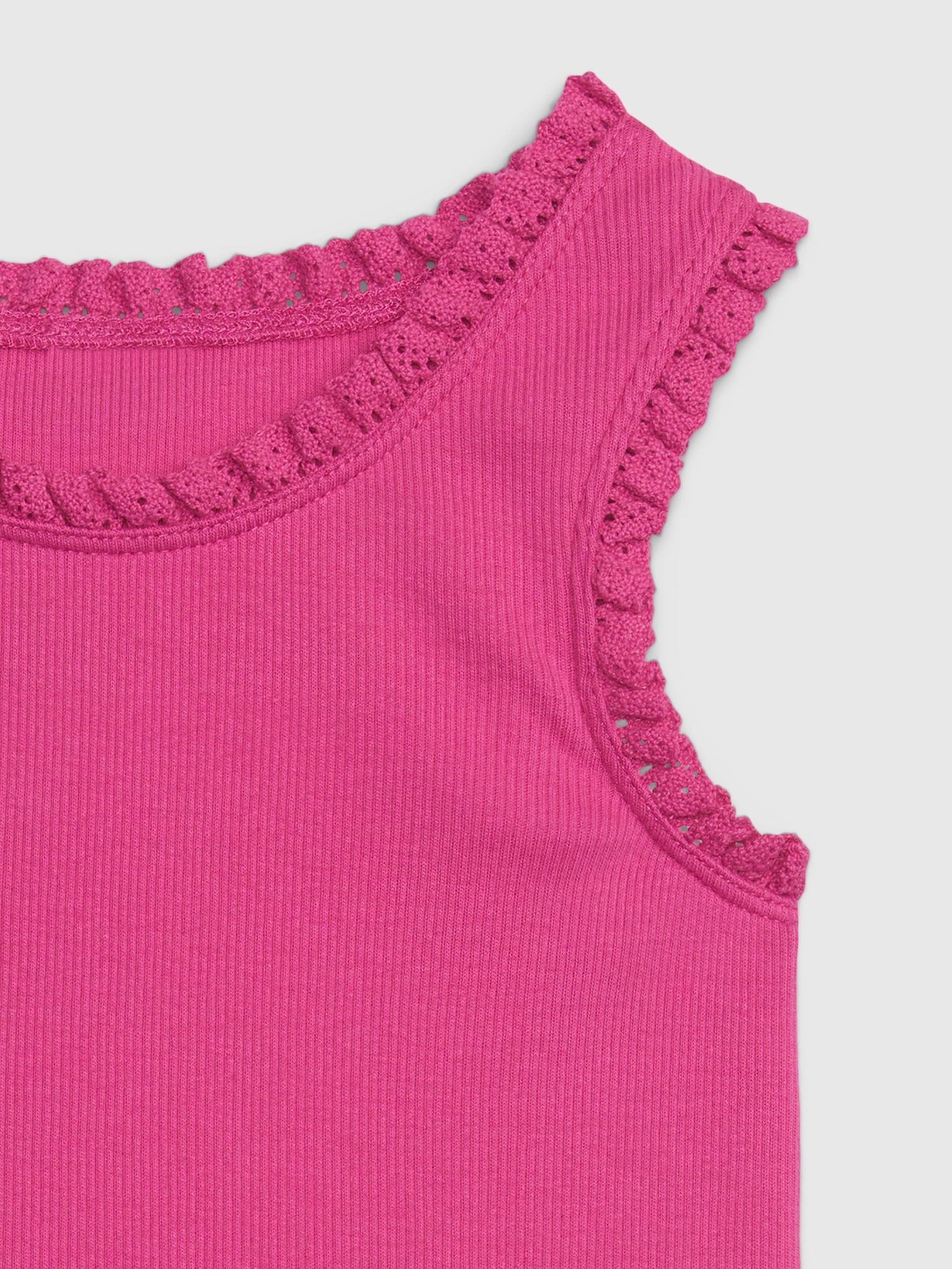 Toddler Rib Lace Tank Top Gap