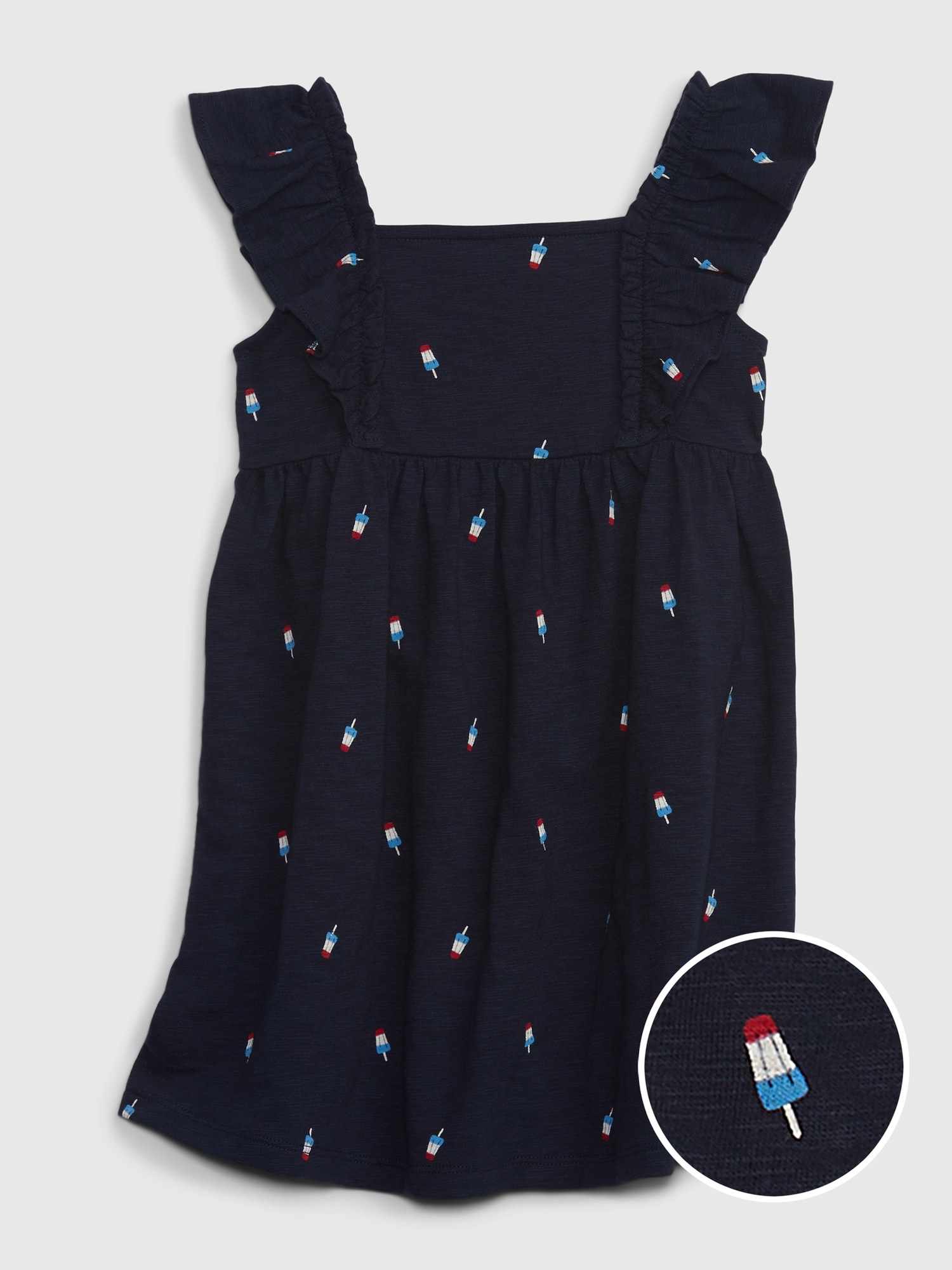 Toddler Flutter Sleeve Dress Gap