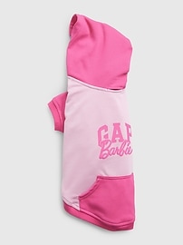 View large product image 4 of 4. Gap &#215 Barbie&#153 Arch Logo Dog Hoodie