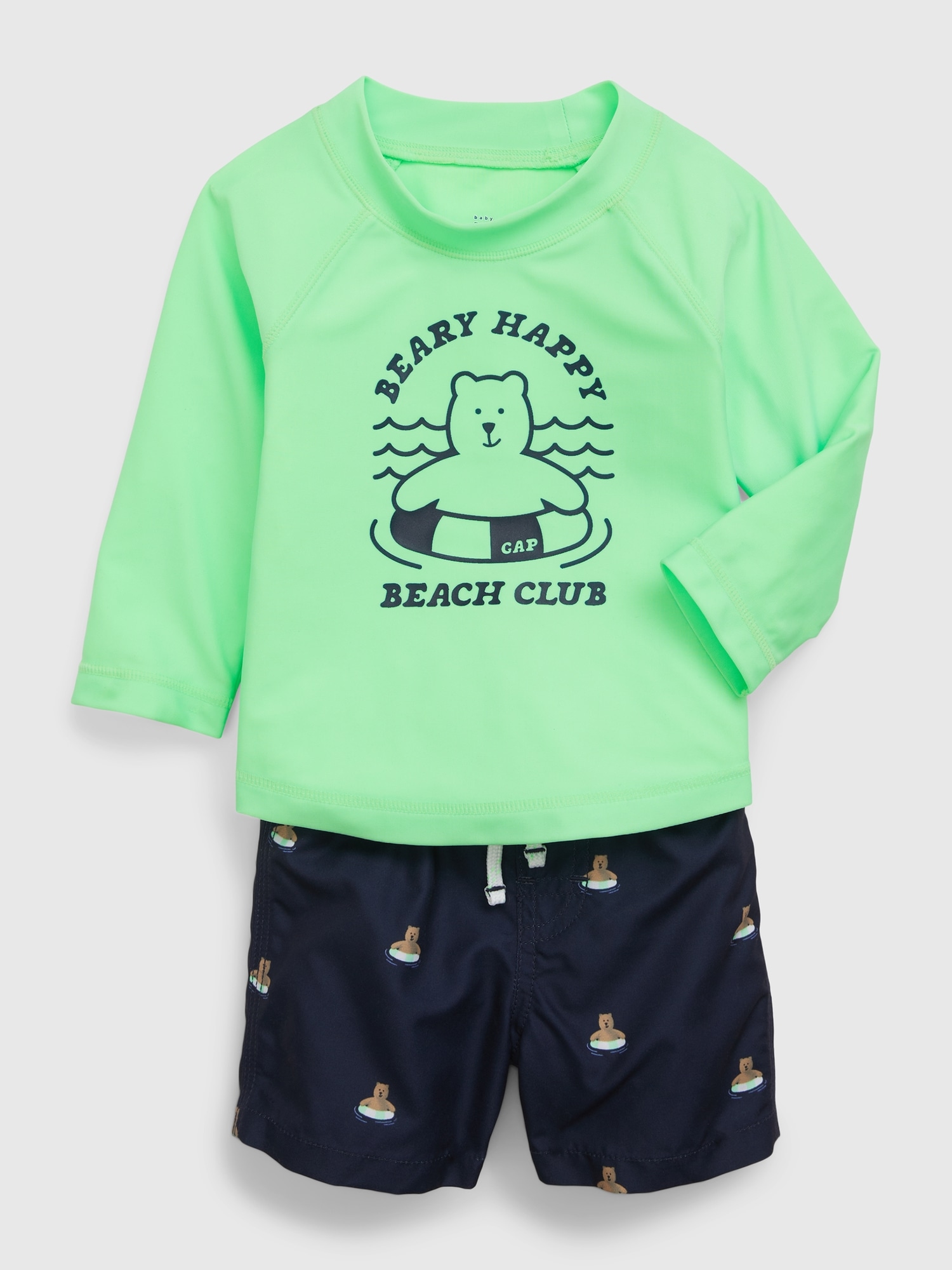 Baby Rash Guard Swim Two-Piece