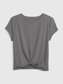 GapFit Breathe Twist-Front T-Shirt