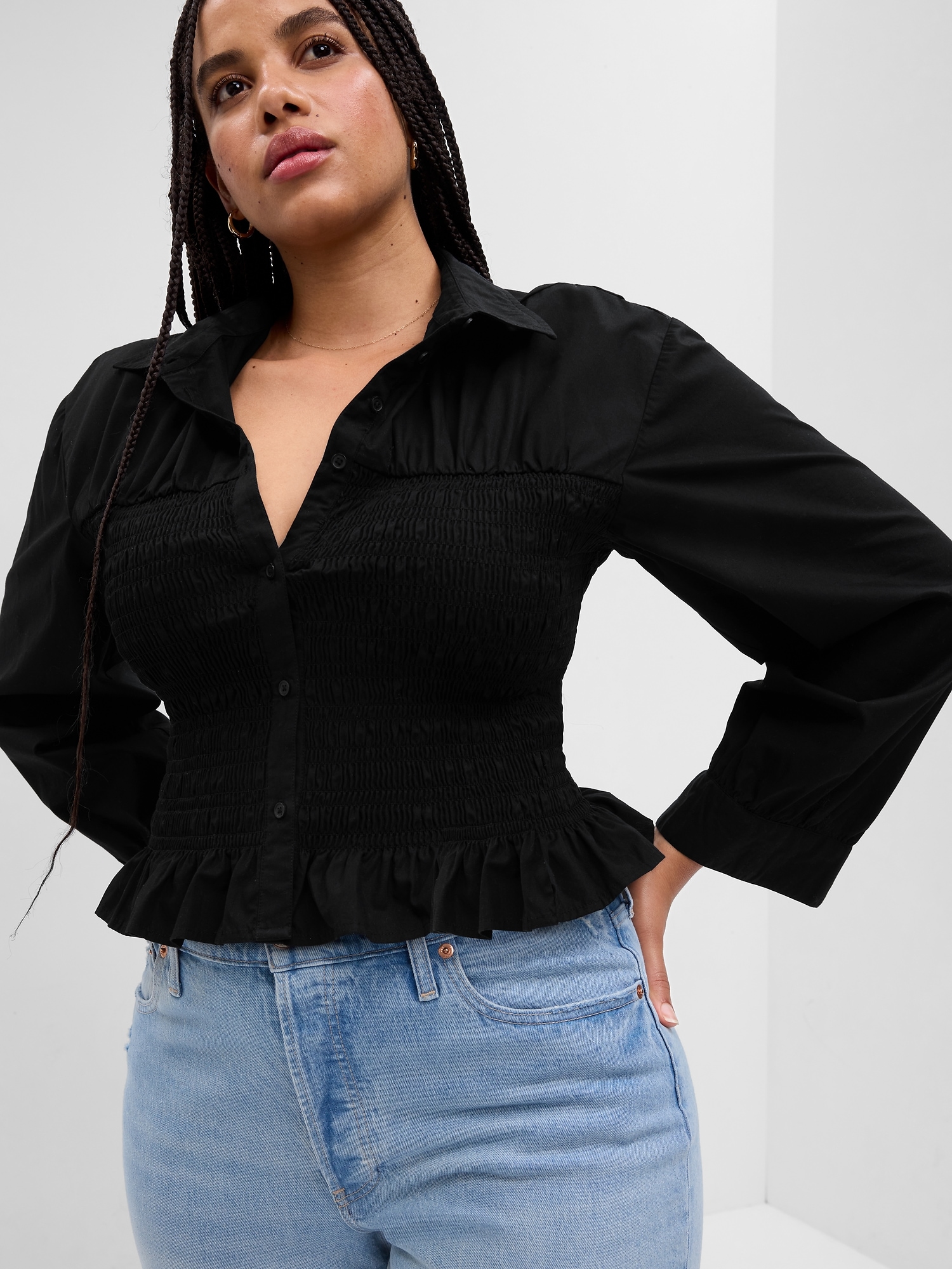 gap peplum top