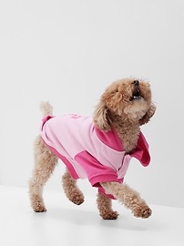 View large product image 3 of 4. Gap &#215 Barbie&#153 Arch Logo Dog Hoodie