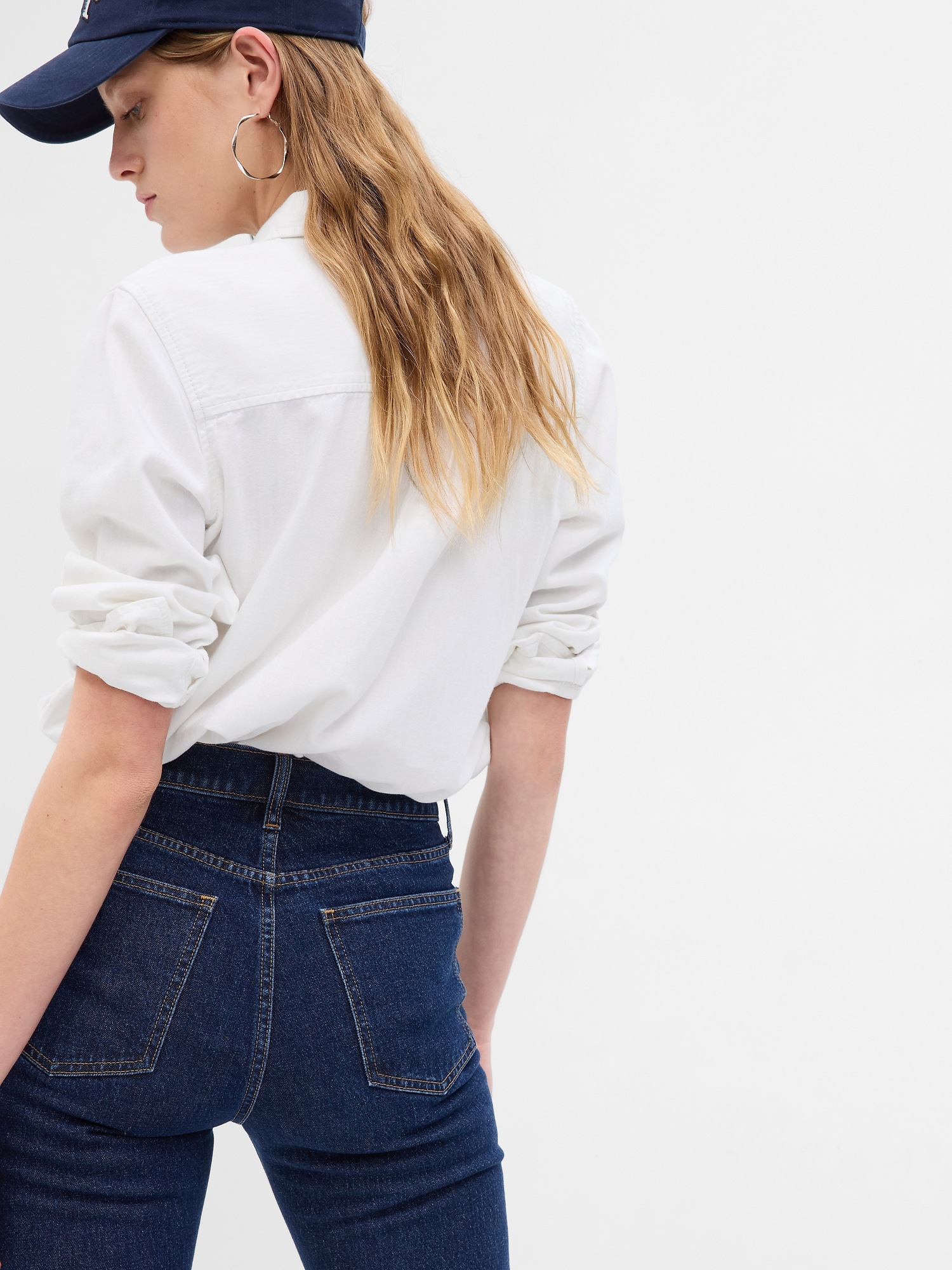 Denim Boyfriend Shirt Gap