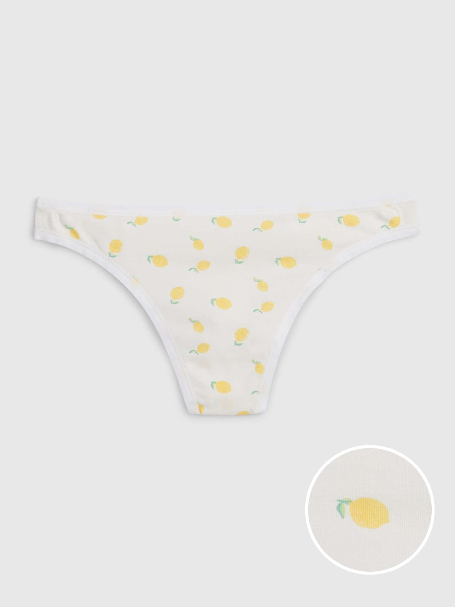 Organic Stretch Cotton Thong