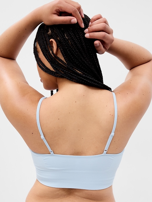 Image number 4 showing, Seamless Plunge Bralette