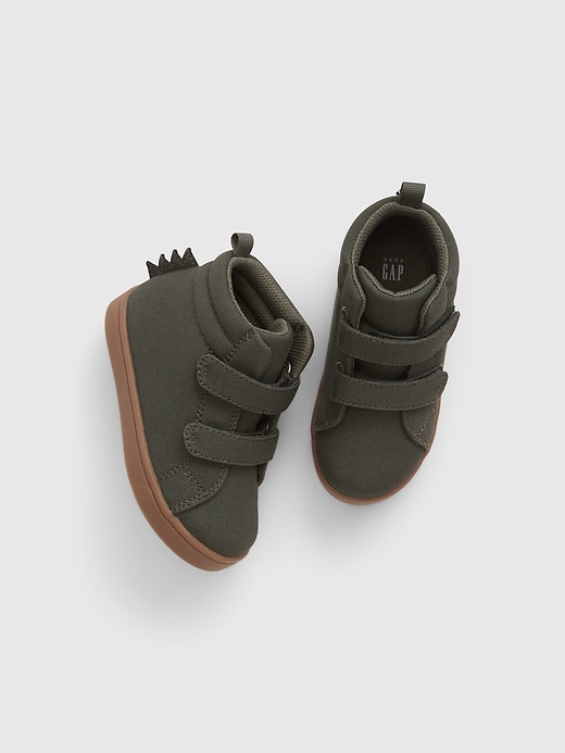 Chaussures De Sport Enfants Dinosaures Avec Lumières - Baskets En Maille Respirante - Taille Petite Et Moyenne - Antidérapantes