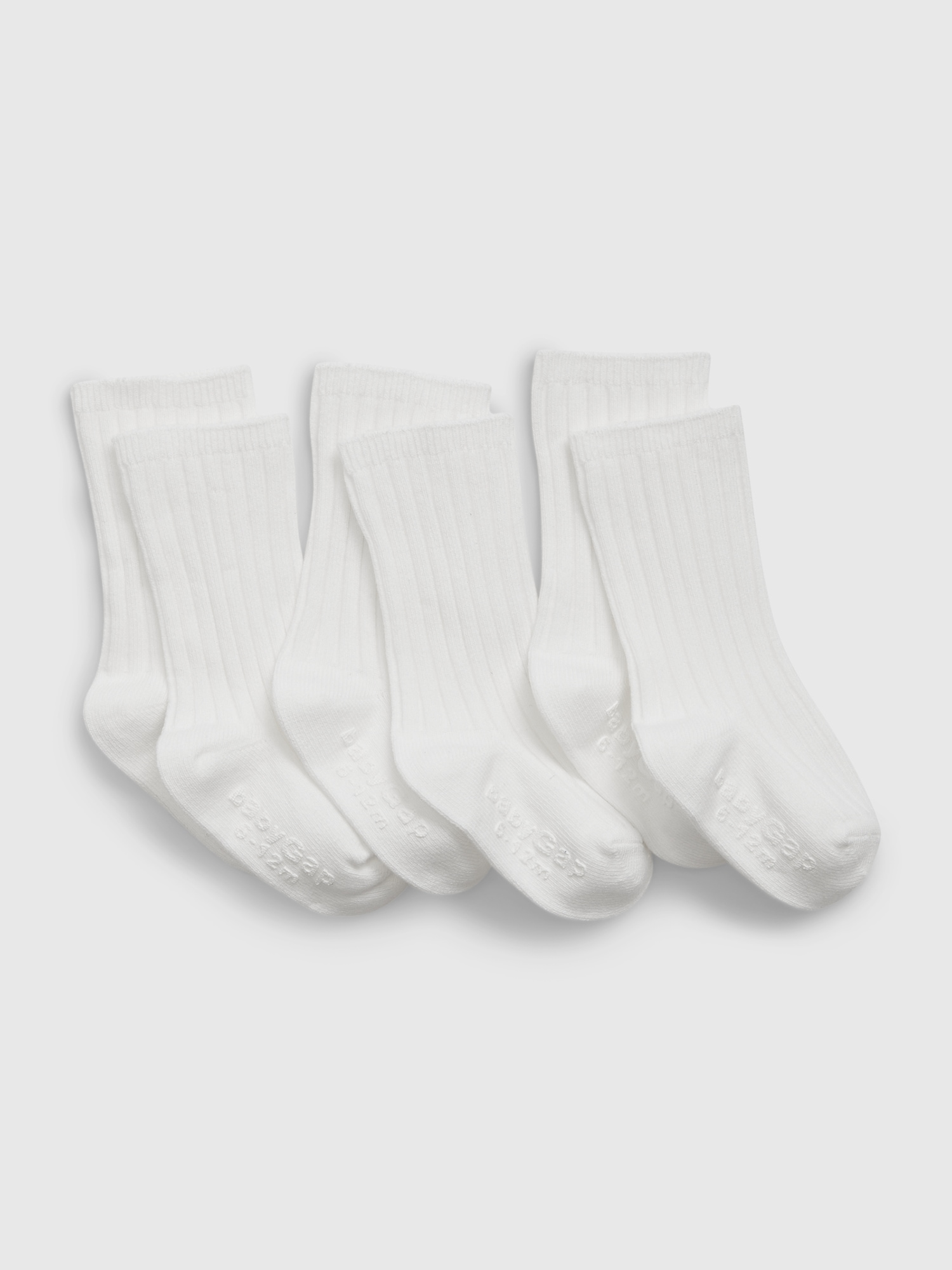 Baby First Favorites Cotton Crew Socks (3-Pack)