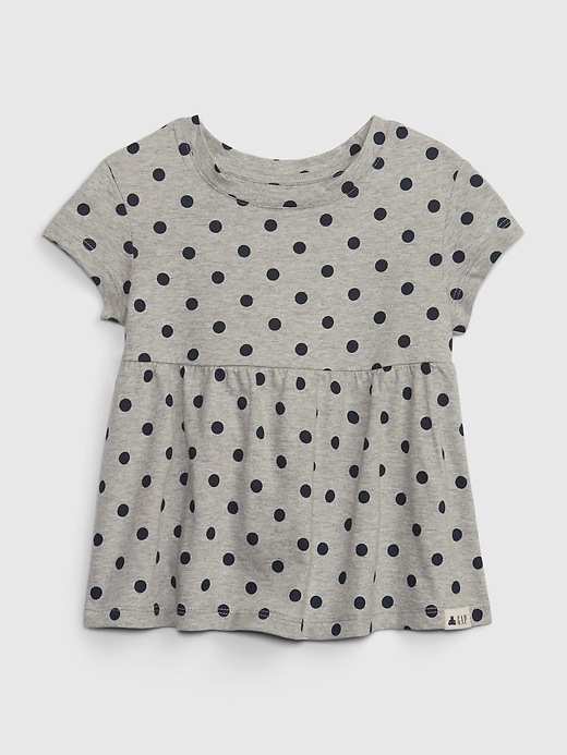 Image number 1 showing, Toddler Organic Cotton Mix and Match Tunic Top