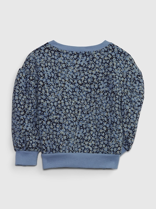 Image number 2 showing, Toddler Floral Sweatshirt