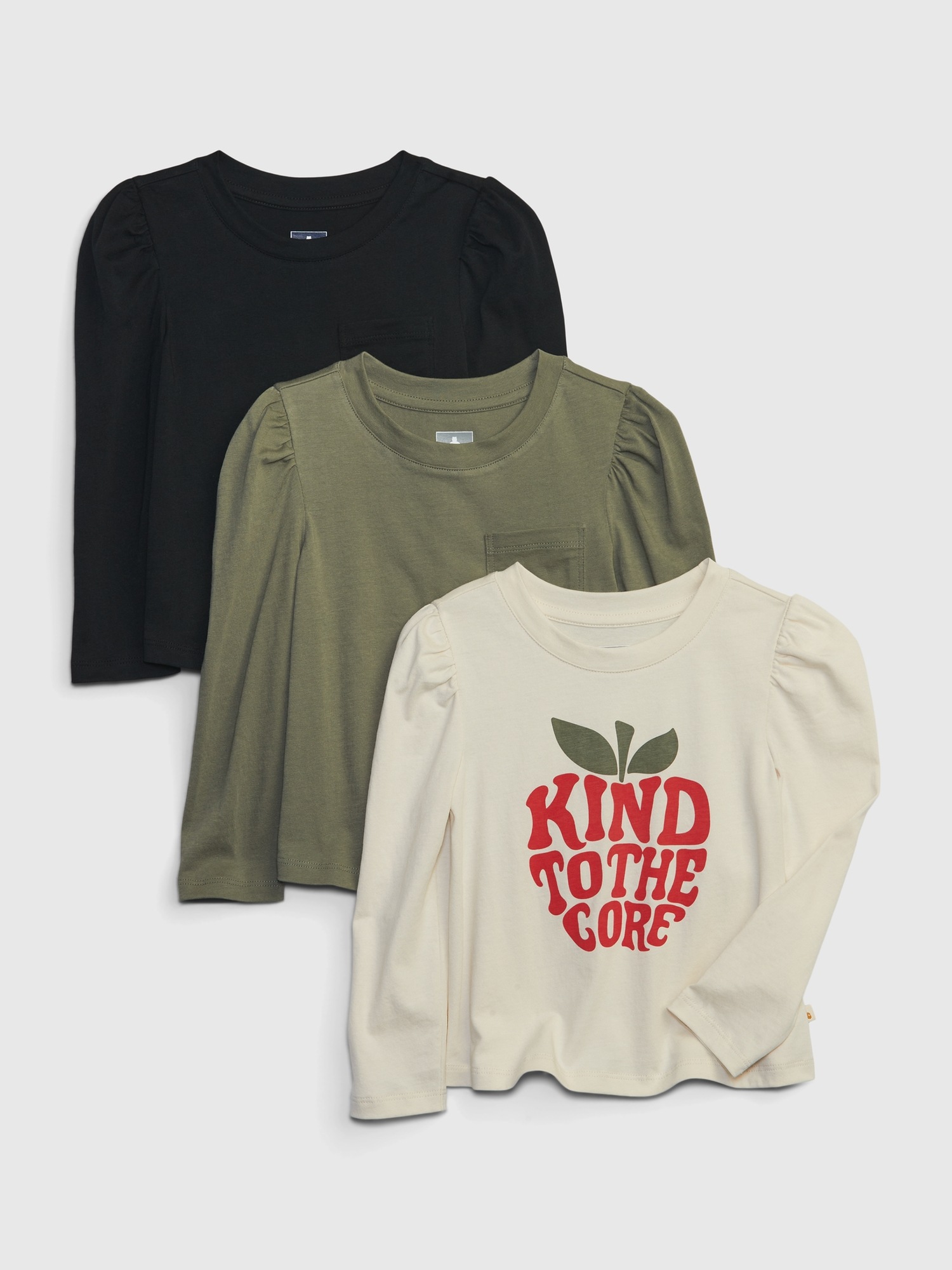 T-shirt Manches Longues Bleu Uni Pour Bébé/tout-petit - Garçon Ou Fille - Vêtement Confortable Automne/hiver