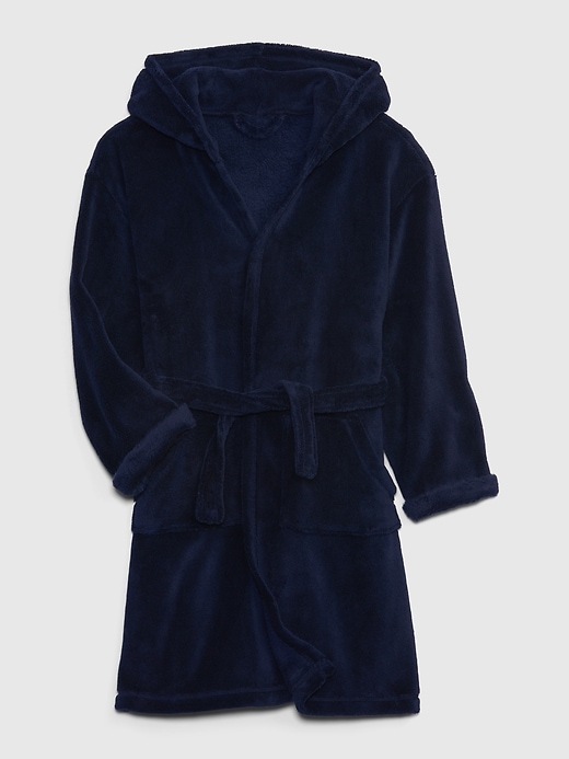 Image number 1 showing, Kids Recycled Fuzzy Robe