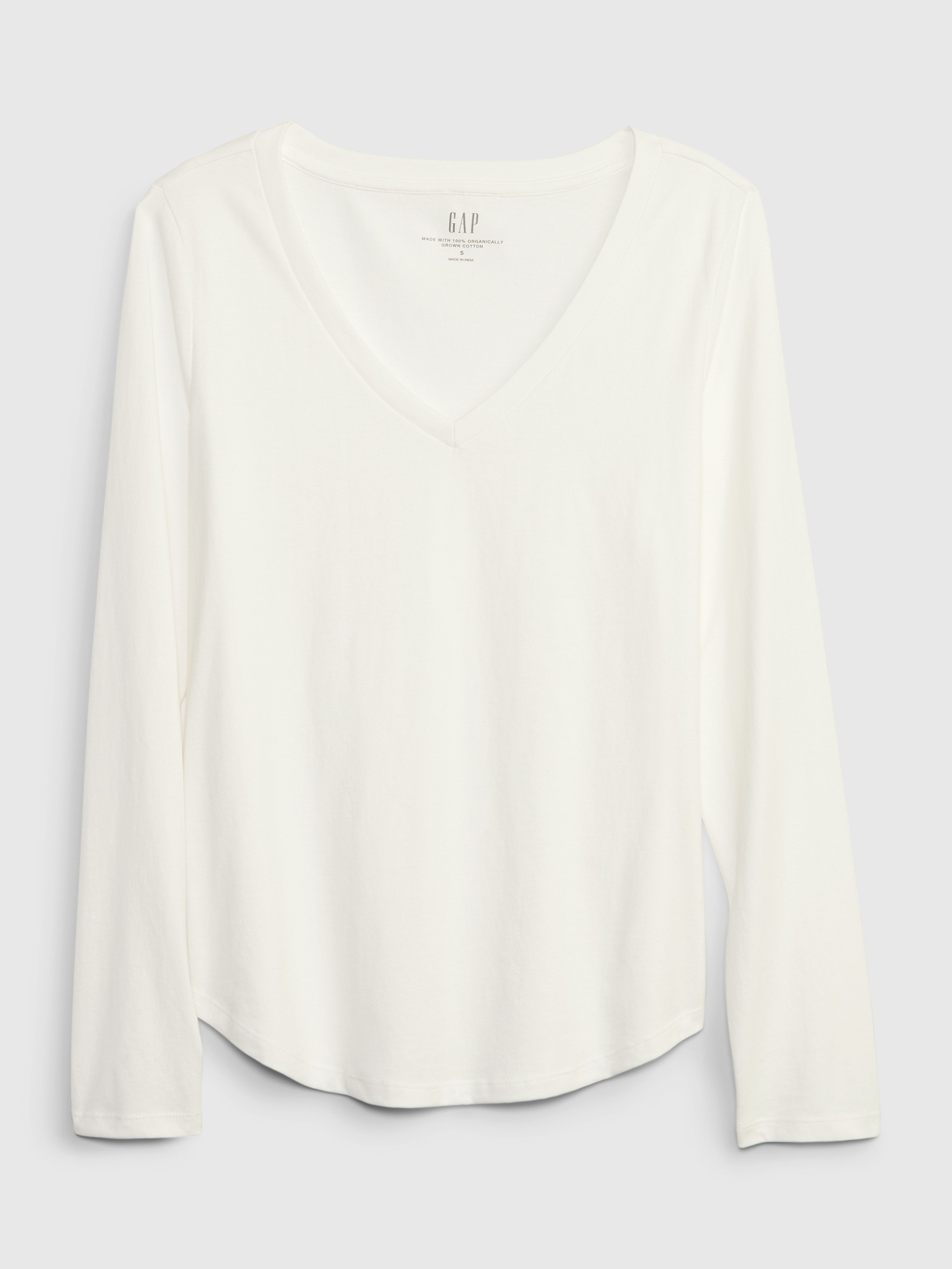 Organic Cotton Vintage VNeck TShirt Gap