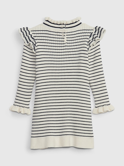Image number 2 showing, Baby Ruffle Sweater Dress