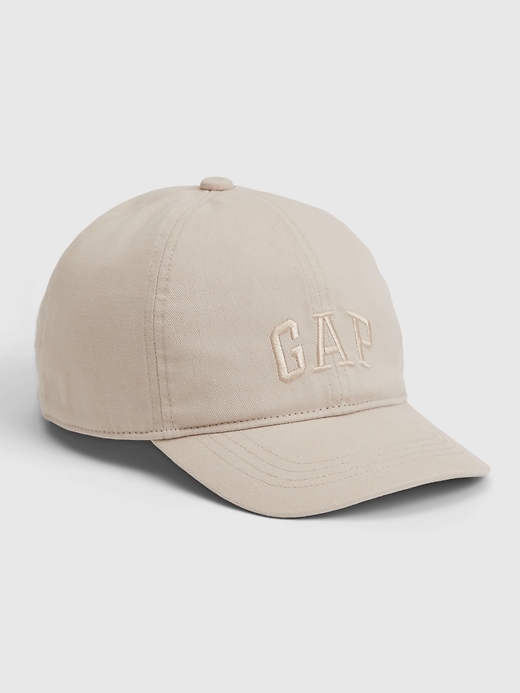 Image number 1 showing, Kids Organic Cotton Gap Arch Logo Baseball Hat