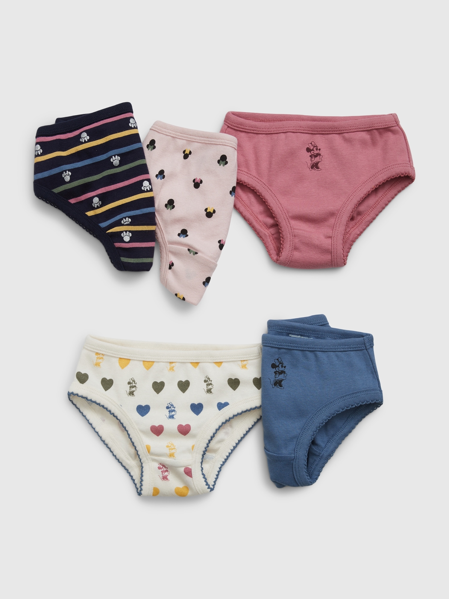 Culotte Coton Slip sous-vêtement Fille Culotte Doux Confort Lot de 5 sous-vêtements Enfants Confortable Et Respirante Culottes Stretch Slip de Sport Taille Haute Shorty Coton pour Fille