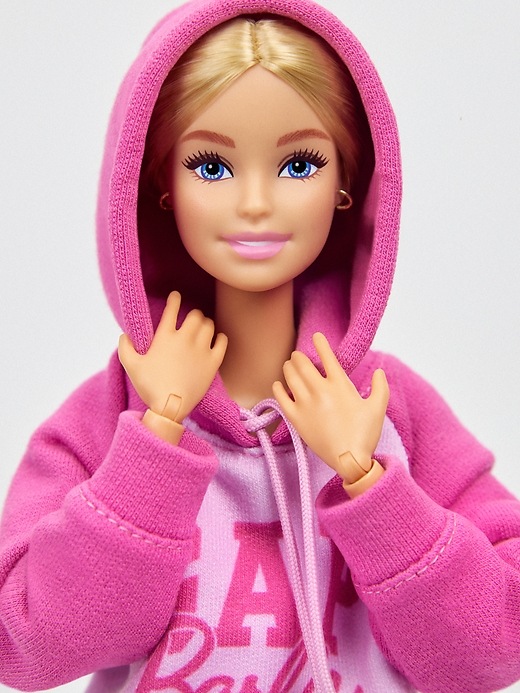 Gap × Barbie™ Arch Logo Doll Hoodie | Gap