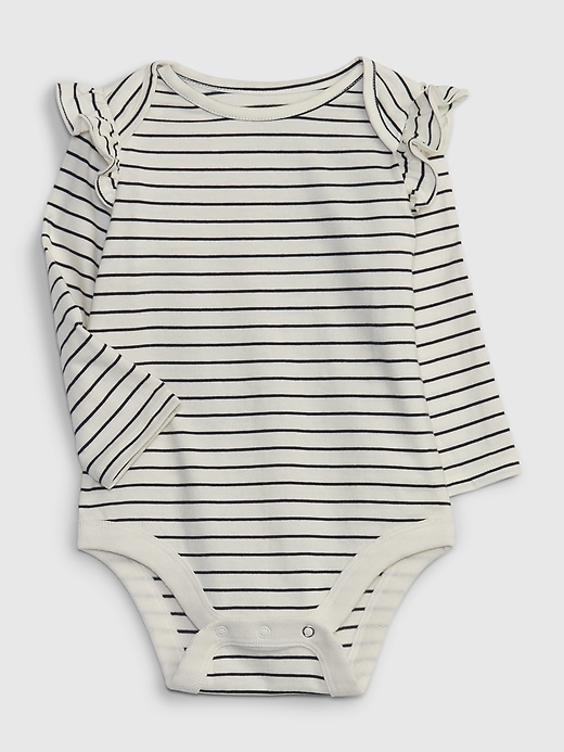 Image number 4 showing, Baby Organic Cotton Mix and Match Stripe Bodysuit