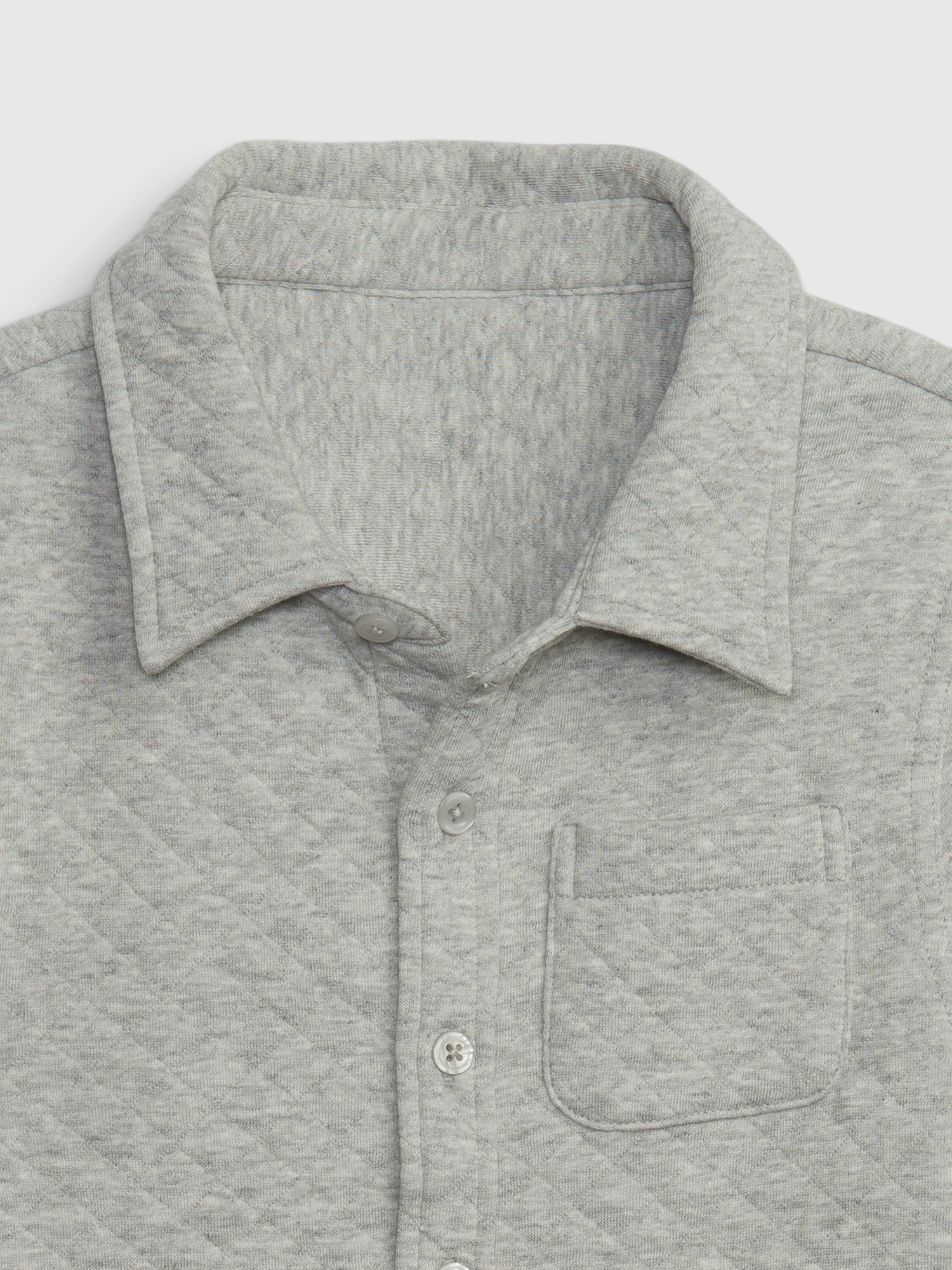 Toddler Quilted Sweatshirt Jacket Gap