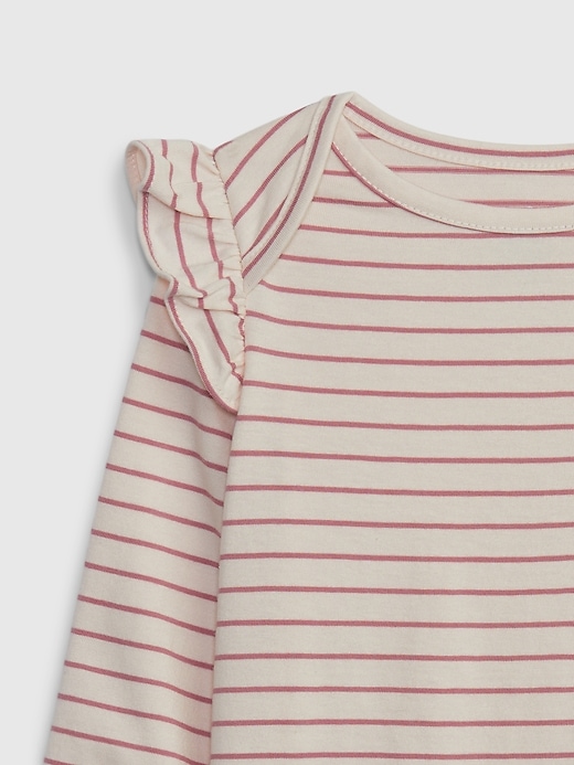 Image number 3 showing, Baby Organic Cotton Mix and Match Stripe Bodysuit